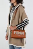 תמונת כל הלוק של By The Way Medium Leather Bag in Brown